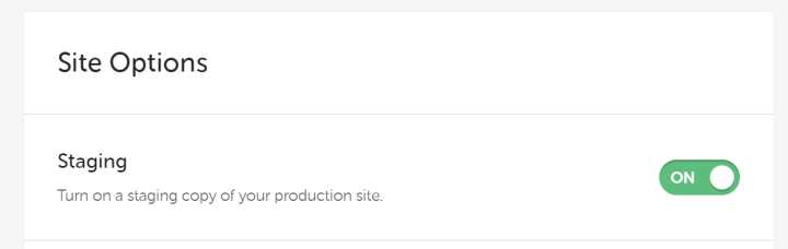 flywheel's staging switch