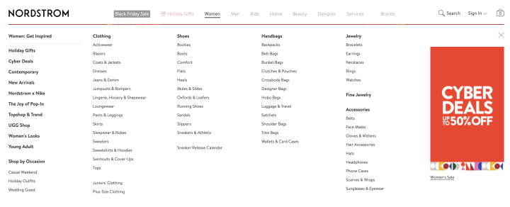 nordstrom ux