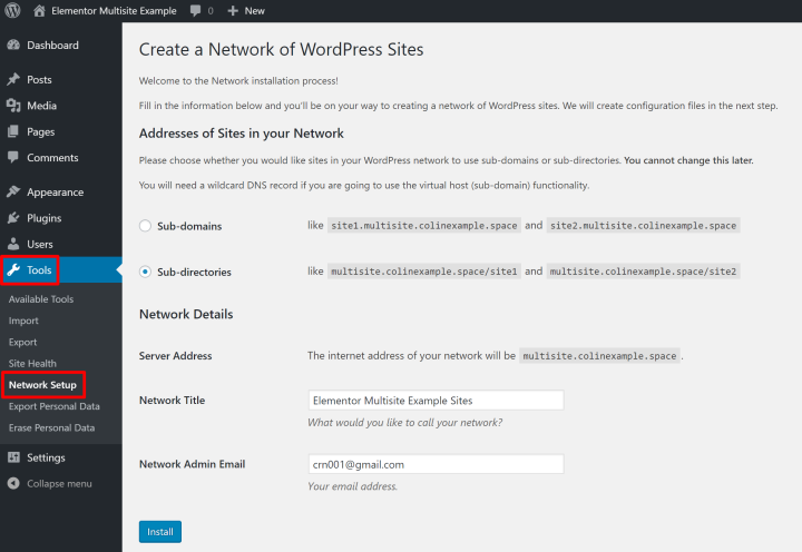 run-network-setup