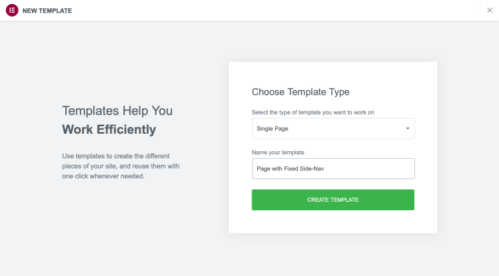 single-page-template
