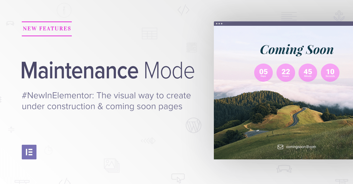 WordPress maintenance mode