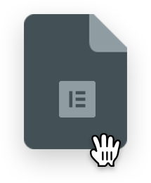 Drag Template File