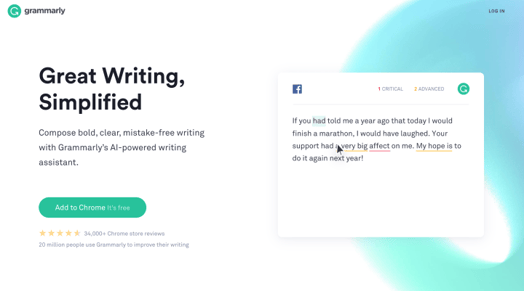 Grammarly Gradient
