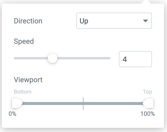 example of how to Adjust the Animation According to Your Needs
