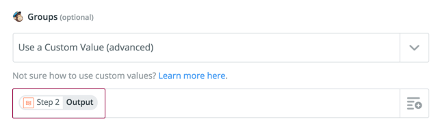 zapier integration Groups