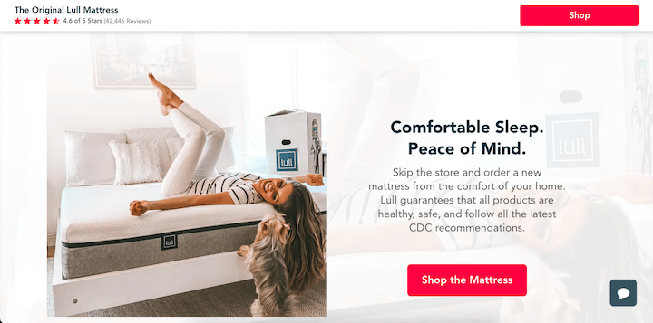 lull-mattress-cta-spacing