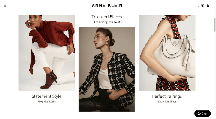 anne-klein-flat-design-example