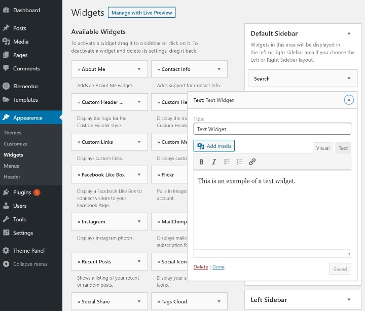 add-wordpress-widgets-3-dedicated-widget-area