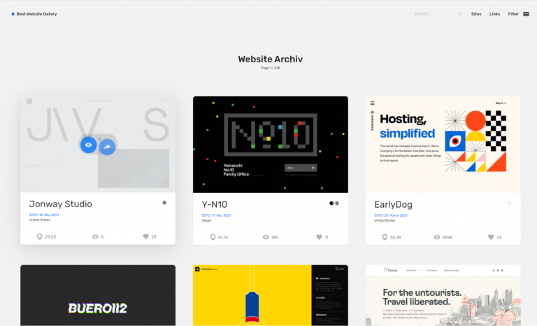 Best Website Gallery
