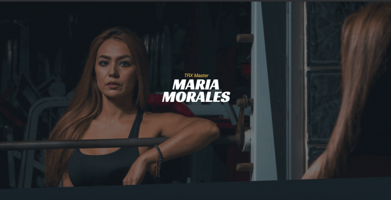 personal trainer template homepage