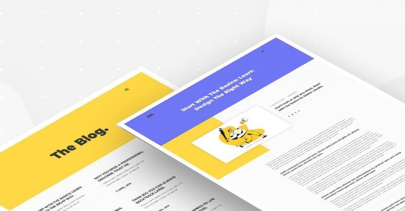 Portfolio Kit - Blog + Post