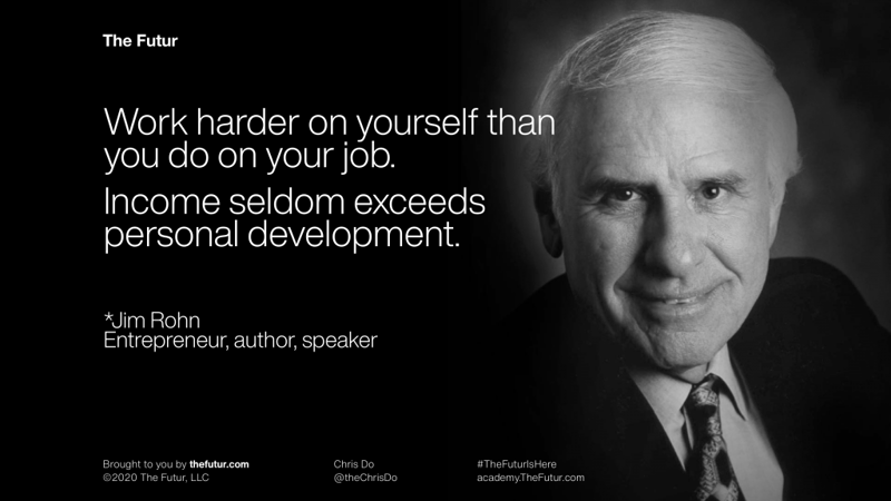 jim rohn work on yourself