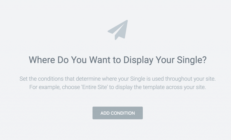 Add Condition button
