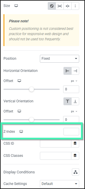 v3 z-index