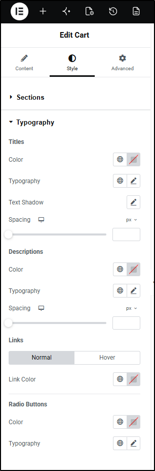 cart typo
