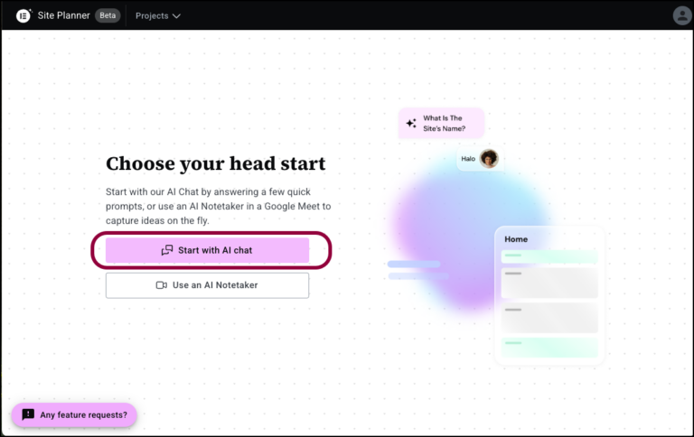 Start with AI Chat