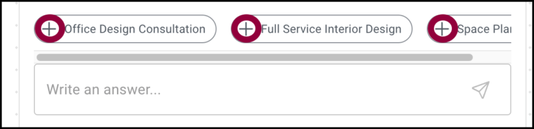 The plus sign shows you can enter this and then add more info