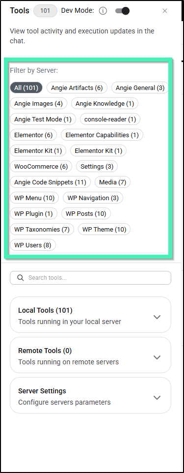 filter tools