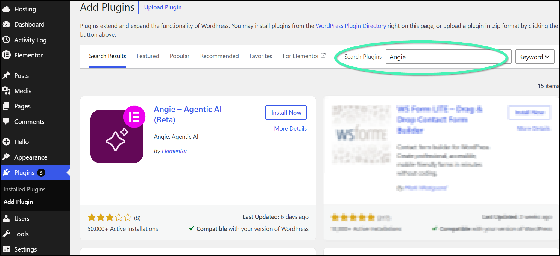 search angie