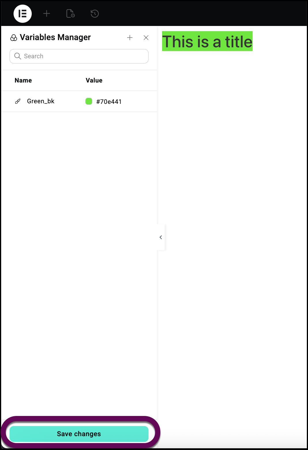 Click Save Changes to complete the sync process