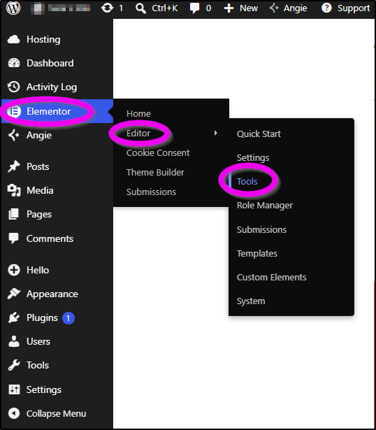 editor tools