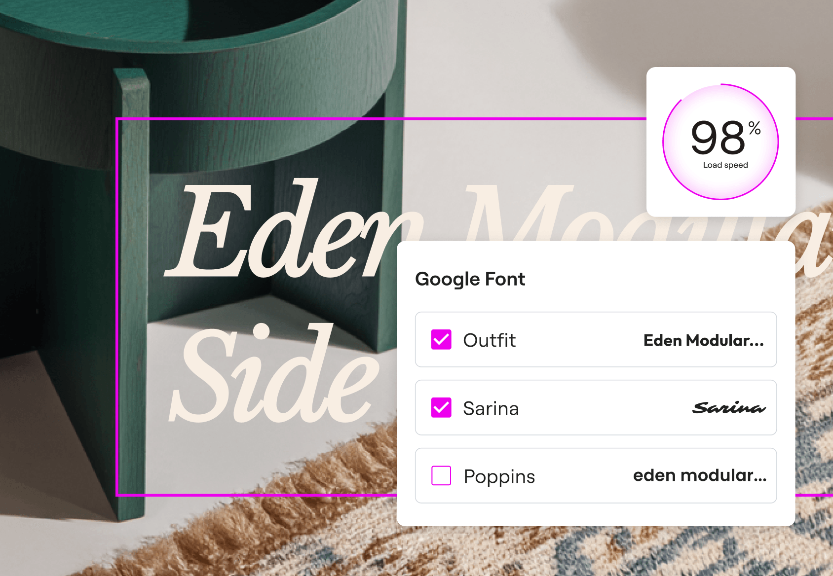Load fonts locally