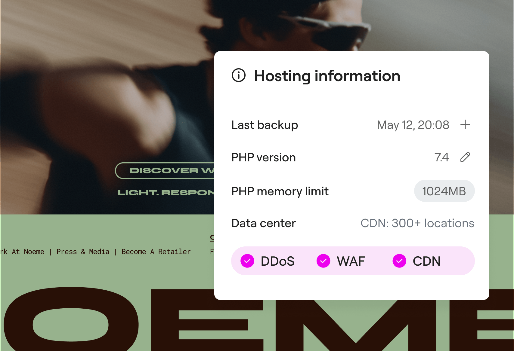 leverage custom hosting